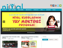 Tablet Screenshot of niyalkurslari.com